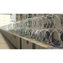 Hot Dipped Galvanized High Security Razor Wire Fencing (anjia-534)